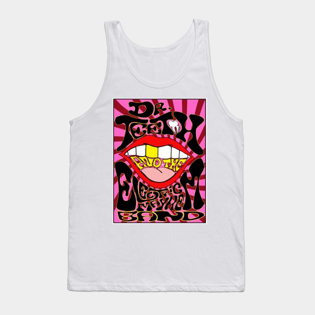 Dr. Teeth and the Electric Mayhem Band Tank Top by G. Patrick Colvin